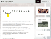 Tablet Screenshot of butterland.org